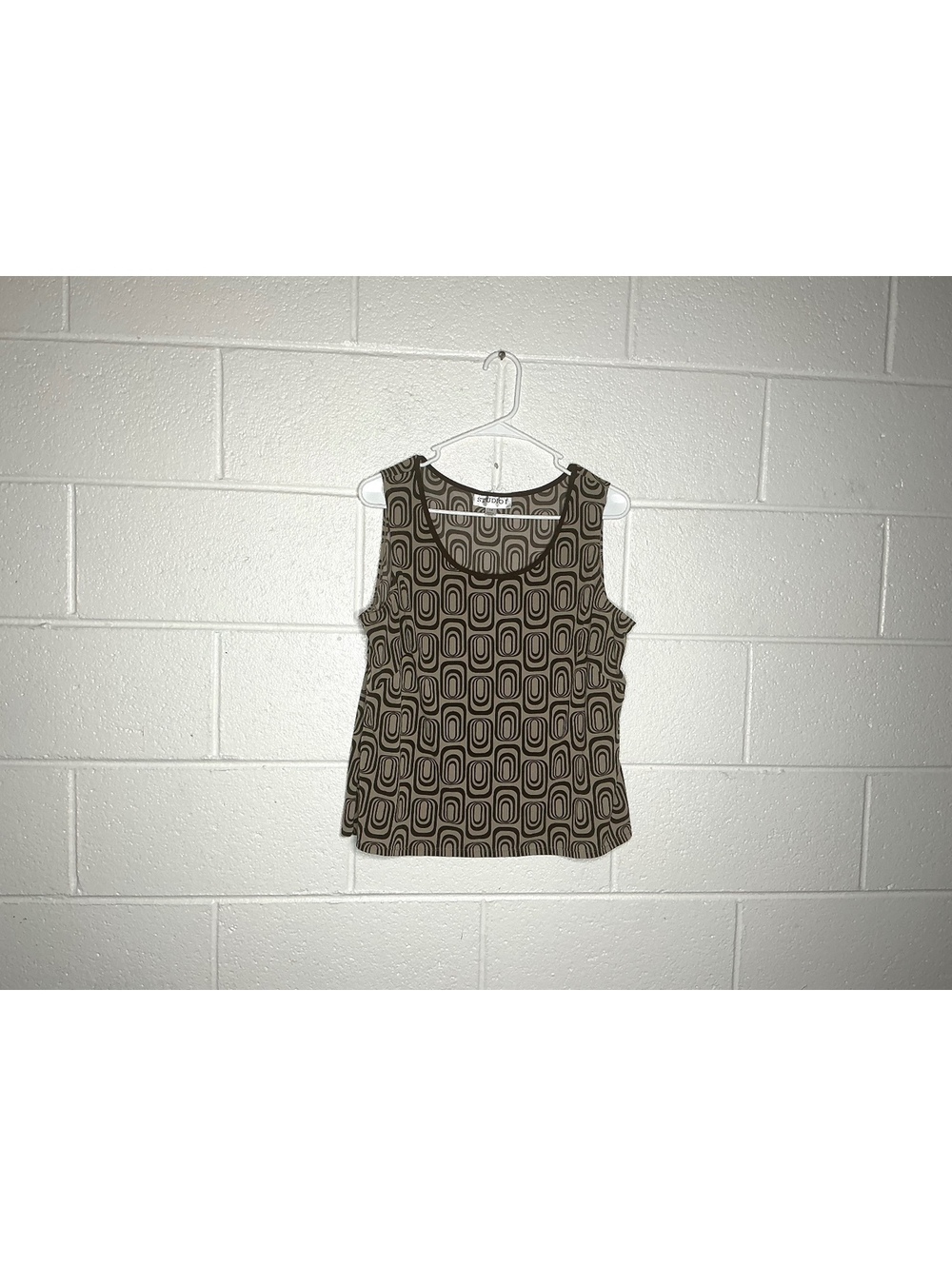 Vintage Studio I Retro Geometric Pattern Tank Top